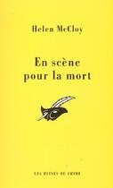 Couverture du livre « En scène pour la mort » de Mac Cloy-H aux éditions Editions Du Masque