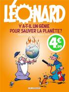 Couverture du livre « Léonard Tome 38 : y a-t-il un genie pour sauver la planète ? » de Bob De Groot et Turk aux éditions Lombard