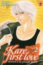 Couverture du livre « Kare first love Tome 2 » de Miyasaka-K aux éditions Panini