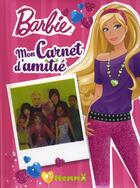 Couverture du livre « Barbie ; mon carnet d'amitié » de  aux éditions Hemma
