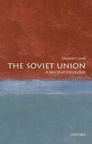 Couverture du livre « The Soviet Union: A Very Short Introduction » de Lovell Stephen aux éditions Oup Oxford