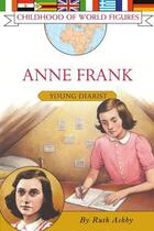 Couverture du livre « Anne Frank » de Ashby Ruth aux éditions Aladdin