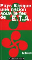 Couverture du livre « Sous le fou de l'eta » de Guy Caunegre aux éditions Golias
