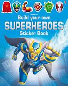 Couverture du livre « Build your own superheroes ; sticker book » de Simon Tudhope et Reza Ilyasa aux éditions Usborne