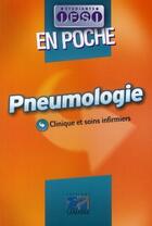Couverture du livre « Pneumologie » de Druot aux éditions Lamarre