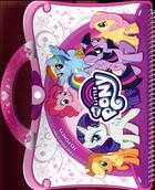 Couverture du livre « My Little Pony ; mon carnet créatif sac » de  aux éditions Play Bac