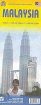 Couverture du livre « MALAYSIA 1:750 000 » de  aux éditions Itm
