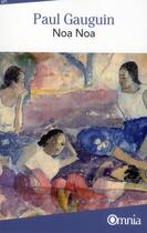 Couverture du livre « Noa noa » de Paul Gauguin aux éditions Omnia