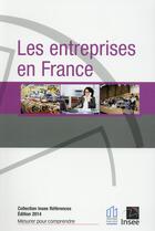 Couverture du livre « Les entreprises en France » de  aux éditions Insee