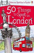 Couverture du livre « 50 things to spot in London » de  aux éditions Usborne