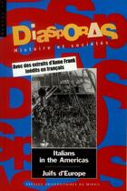 Couverture du livre « DIASPORAS ; HISTOIRE ET SOCIETES » de Patrick Cabanel aux éditions Pu Du Mirail
