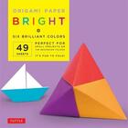 Couverture du livre « Origami paper bright 6 inches 49 sheets » de  aux éditions Tuttle