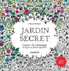 Couverture du livre « Jardin secret » de Johanna Basford aux éditions Marabout