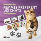 Couverture du livre « LE JARDINIER PARESSEUX : pourquoi les femmes préfèrent les chats aux hommes » de Jocelyne Le Blanc aux éditions Broquet