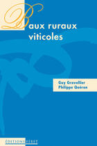 Couverture du livre « Baux ruraux viticoles » de Guy Gravelier aux éditions Feret