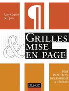 Couverture du livre « Grilles et mise en page ; best practices, de l'imprimé à l'écran » de Amy Graver et Ben Jura aux éditions Dunod