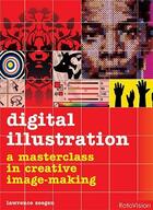 Couverture du livre « Digital illustration » de Lawrence Zeegen aux éditions Rotovision