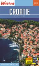 Couverture du livre « GUIDE PETIT FUTE ; COUNTRY GUIDE ; Croatie (édition 2018) » de  aux éditions Le Petit Fute