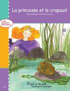 Couverture du livre « La princesse et le crapaud » de Sylvie Roberge aux éditions Dominique Et Compagnie