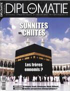 Couverture du livre « Diplomatie n 81 sunnites chiites juillet/aout 2016 » de  aux éditions Diplomatie