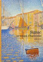 Couverture du livre « Signac - au temps d'harmonie » de Anne Distel aux éditions Gallimard