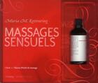 Couverture du livre « Coffret massages sensuels » de Maria Kettenring aux éditions Marabout