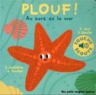 Couverture du livre « Plouf (au bord de la mer) » de Marion Billet aux éditions Gallimard-jeunesse