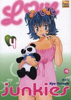Couverture du livre « Love junkies - saison 1 Tome 4 » de Kyo Hatsuki aux éditions Taifu Comics