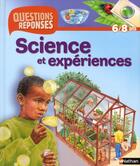 Couverture du livre « Science et experiences » de Barbara Taylor aux éditions Nathan
