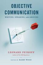 Couverture du livre « Objective Communication » de Peikoff Leonard aux éditions Penguin Group Us