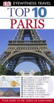 Couverture du livre « Dk eyewitness top 10 travel guide: paris » de Mike Gerrard aux éditions Editions Racine