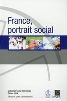 Couverture du livre « France ; portrait social (édition 2014) » de  aux éditions Insee