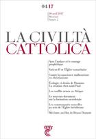 Couverture du livre « La civiltà cattolica ; avril 2017 » de Antonio Spadaro aux éditions Parole Et Silence