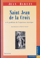 Couverture du livre « Saint-Jean de la croix » de Jean Baruzi aux éditions Salvator