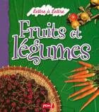 Couverture du livre « Fruits et les légumes » de  aux éditions Pemf