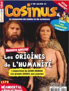 Couverture du livre « Cosinus n 204 les origines de l'humanite - mai 2018 » de  aux éditions Cosinus