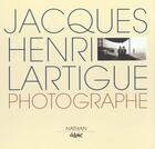Couverture du livre « Jacques henri lartigue photographe » de Lartigue J-H. aux éditions Delpire
