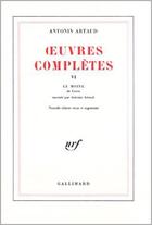 Couverture du livre « Oeuvres complètes t.6 » de Antonin Artaud aux éditions Gallimard
