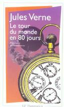 Couverture du livre « Le tour du monde en quatre-vingts jours » de Jules Verne aux éditions Flammarion