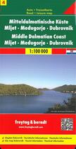 Couverture du livre « Dalmatie/mljet dubrovnik » de  aux éditions Freytag Und Berndt