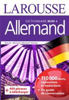 Couverture du livre « Dictionnaire mini plus allemand » de  aux éditions Larousse