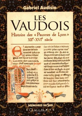 Couverture du livre « Les Vaudois ; histoire des 