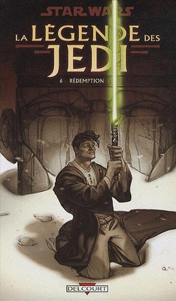 Couverture du livre « Star Wars - la légende des Jedi t.6 ; rédemption » de Kevin J Anderson et Dario Carrasco aux éditions Delcourt