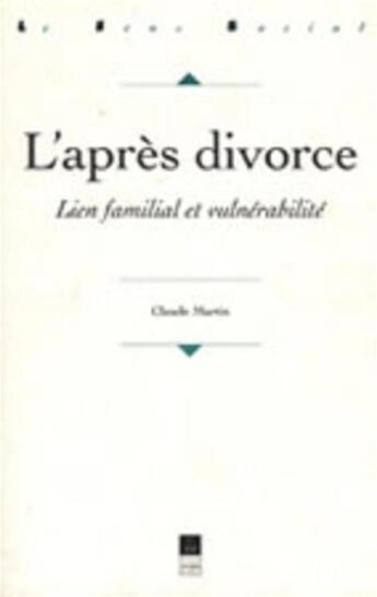 Couverture du livre « Après divorce » de  aux éditions Pu De Rennes