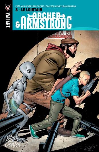 Couverture du livre « Archer and Armstrong - Tome 3 - Le Lointain » de Fred Van Lente aux éditions Bliss Comics