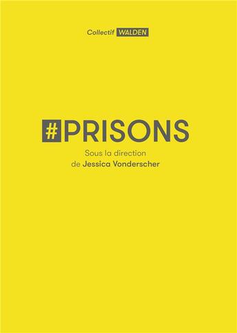 Couverture du livre « # prisons » de Jessica Vonderscher aux éditions Mediapop