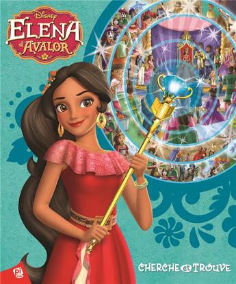 Couverture du livre « Elena - cherche et trouve » de  aux éditions Pi Kids
