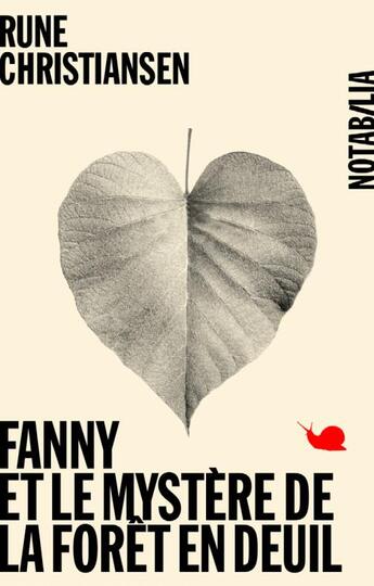 Couverture du livre « Fanny et le mystère de la forêt en deuil » de Rune Christiansen aux éditions Noir Sur Blanc