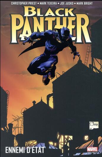 Couverture du livre « Black Panther t.1 ; ennemi d'Etat » de Mark Texeira et Christopher Priest et Joe Jusko et Mark Bright aux éditions Panini