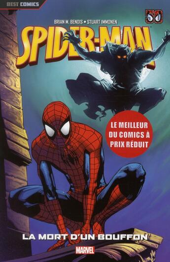 Couverture du livre « Spider-Man t.2 ; la mort d'un bouffon » de Stuart Immonen et Brian Michael Bendis aux éditions Panini